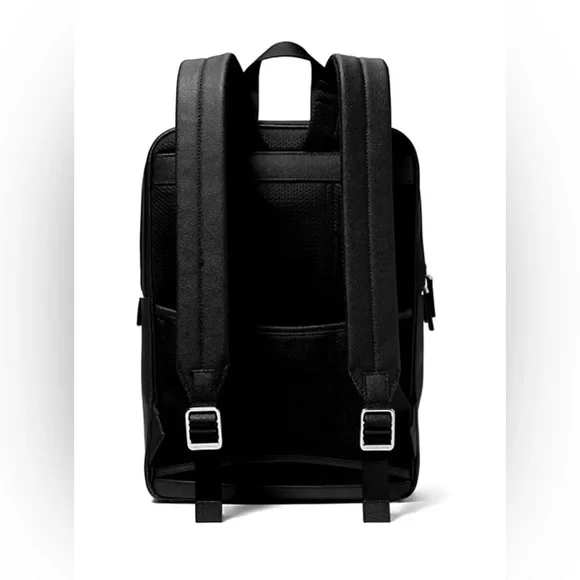 Michael Kors Cooper Large Square Sport Backpack Bookbag In Black NWT Men